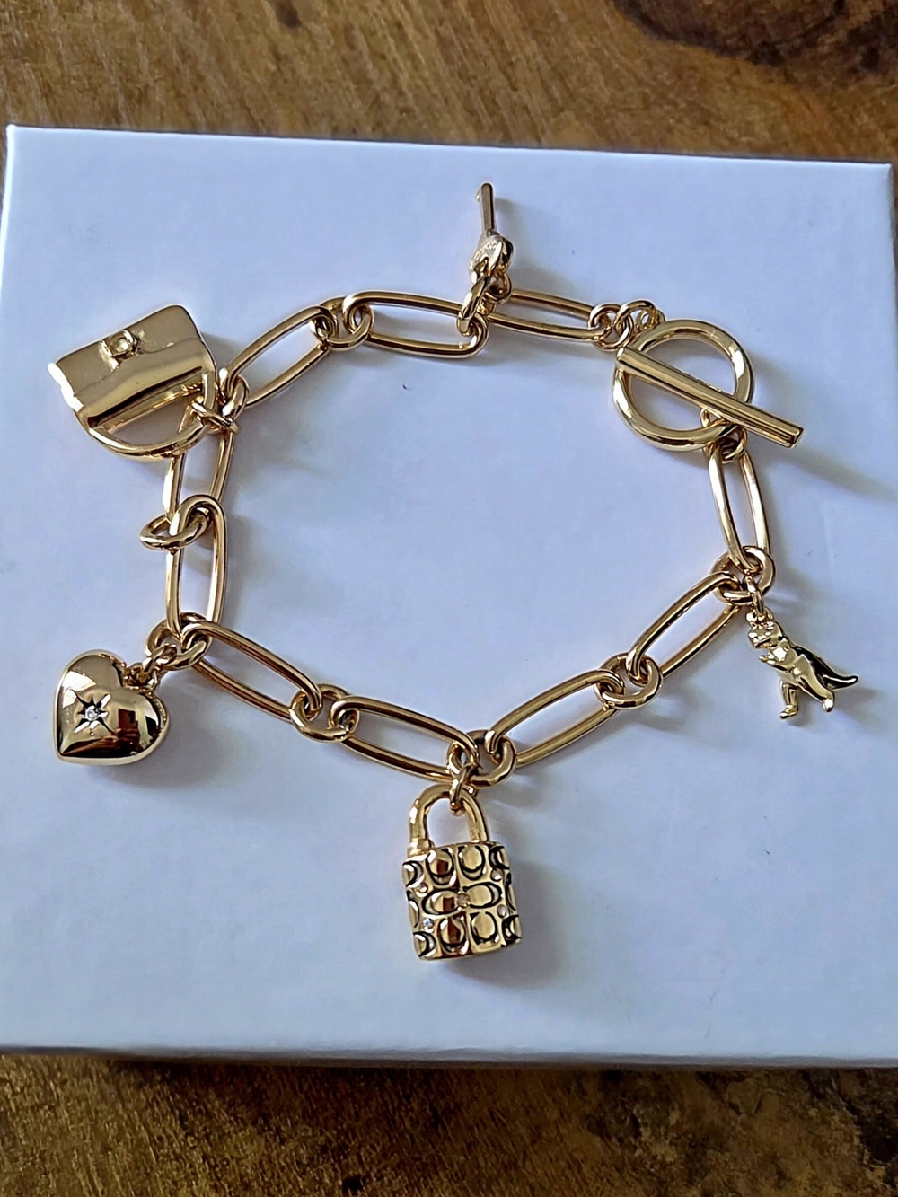 COACH Iconic Charm Bracelet
